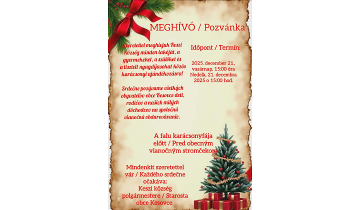 odovzdávanie darčekových balíčkov 